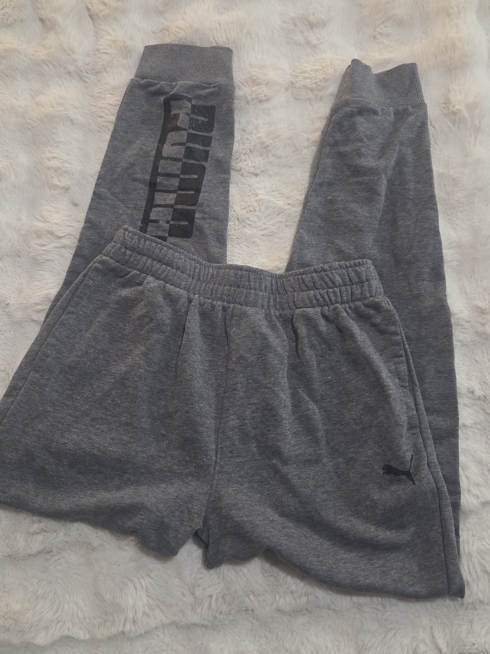 PUMA Teen Girls Gray Joggers